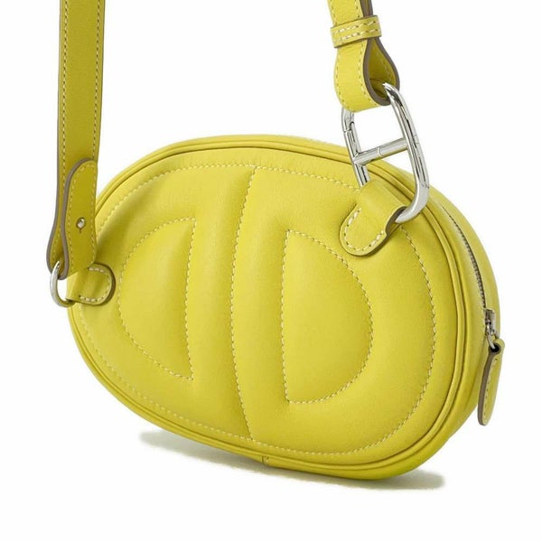 エルメス ウエストバッグ イン・ザ・ループ ヴェルソ ライム/セサミ/シルバー金具 スイフト D刻印