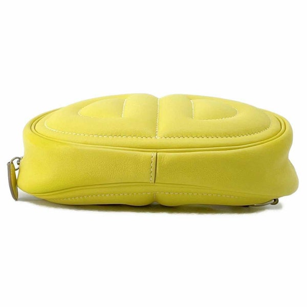 エルメス ウエストバッグ イン・ザ・ループ ヴェルソ ライム/セサミ/シルバー金具 スイフト D刻印