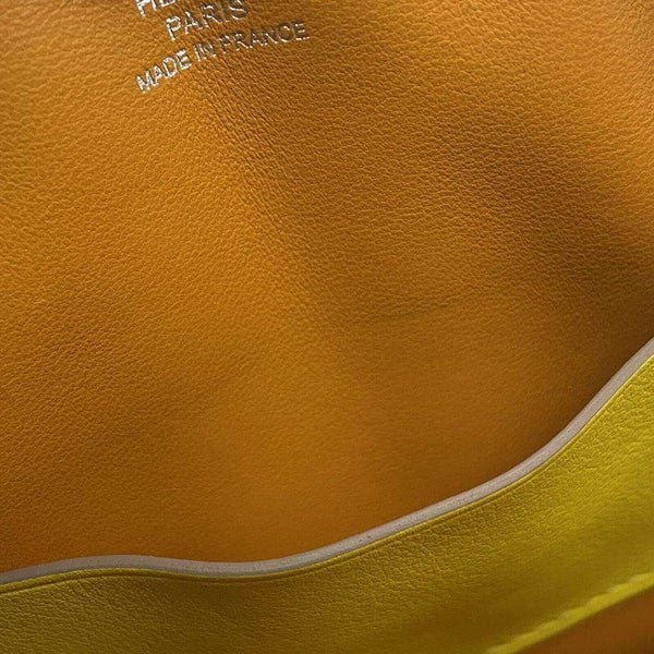 エルメス ウエストバッグ イン・ザ・ループ ヴェルソ ライム/セサミ/シルバー金具 スイフト D刻印