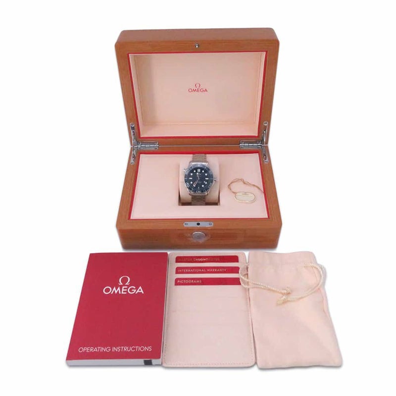 オメガ シーマスター ダイバー 300M 210.30.42.20.03.001 OMEGA 腕時計 ブルー文字盤