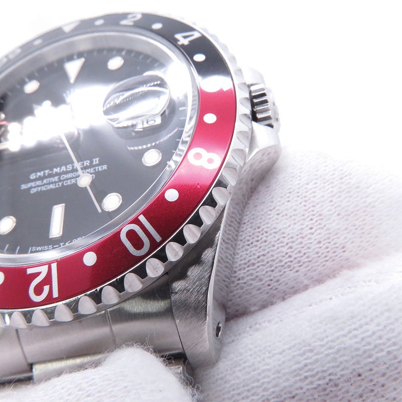 ロレックス GMTマスター2 デイト X番 16710 ROLEX 腕時計 ウォッチ 黒文字盤