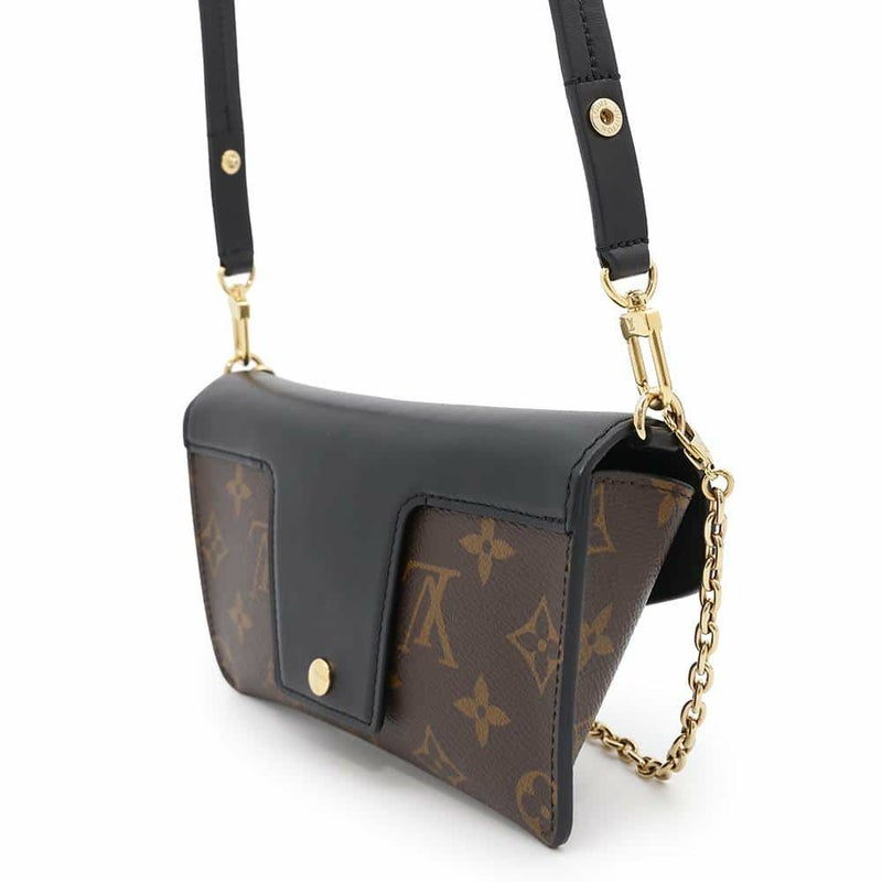 ルイヴィトン ショルダーバッグ モノグラム パドロック・オンストラップ M80559 LOUIS VUITTON 2way ブラック 黒