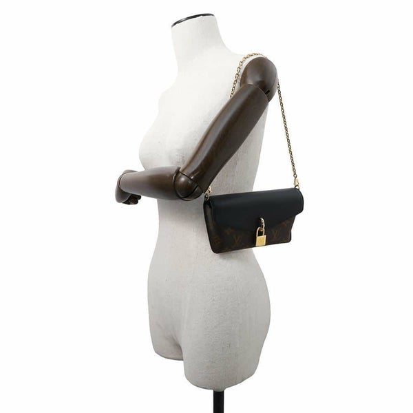 ルイヴィトン ショルダーバッグ モノグラム パドロック・オンストラップ M80559 LOUIS VUITTON 2way ブラック 黒