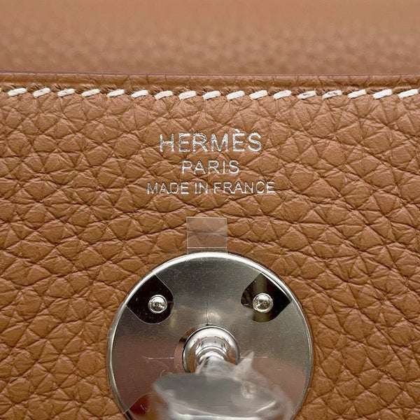 エルメス ハンドバッグ リンディ26 ゴールド/シルバー金具 トリヨンクレマンス K刻印 2wayショルダー