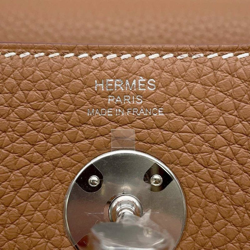 エルメス ハンドバッグ リンディ26 ゴールド/シルバー金具 トリヨンクレマンス K刻印 2wayショルダー