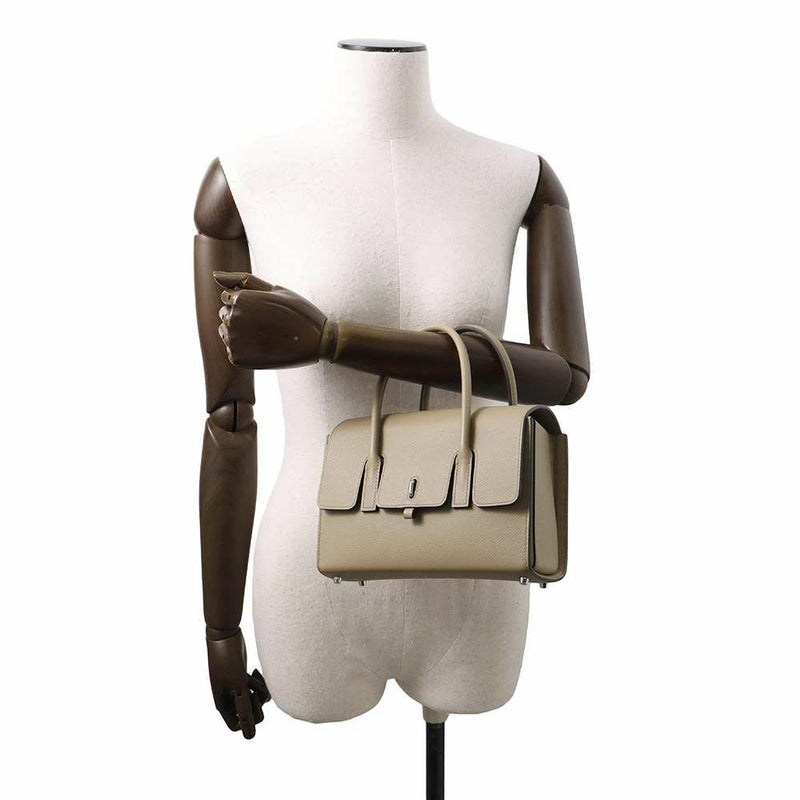 エルメス ハンドバッグ ニュードラッグII トレンチ/シルバー金具 エバーカラーK刻印