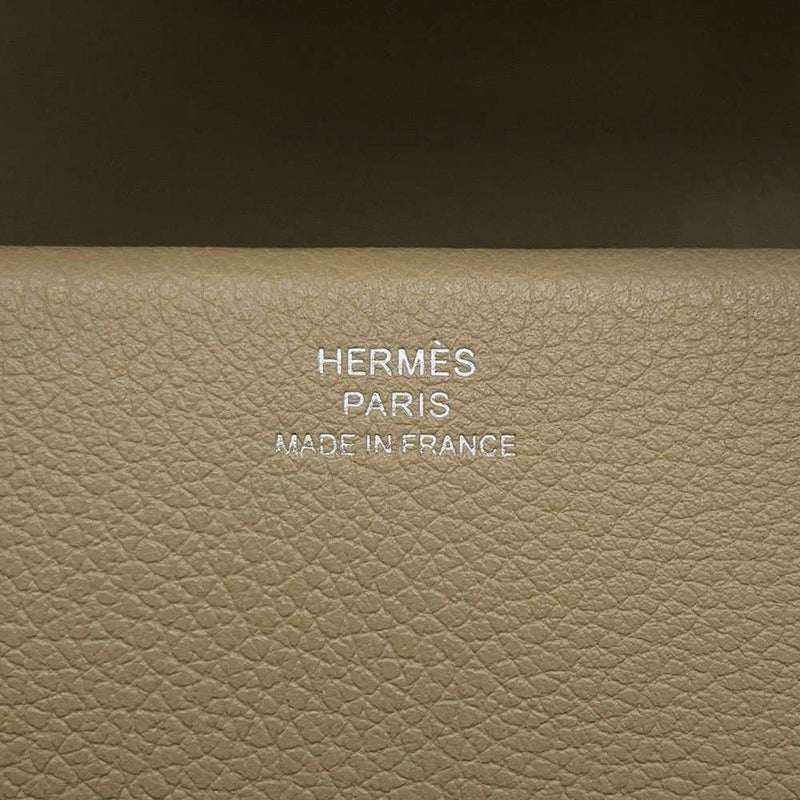 エルメス ハンドバッグ ニュードラッグII トレンチ/シルバー金具 エバーカラーK刻印