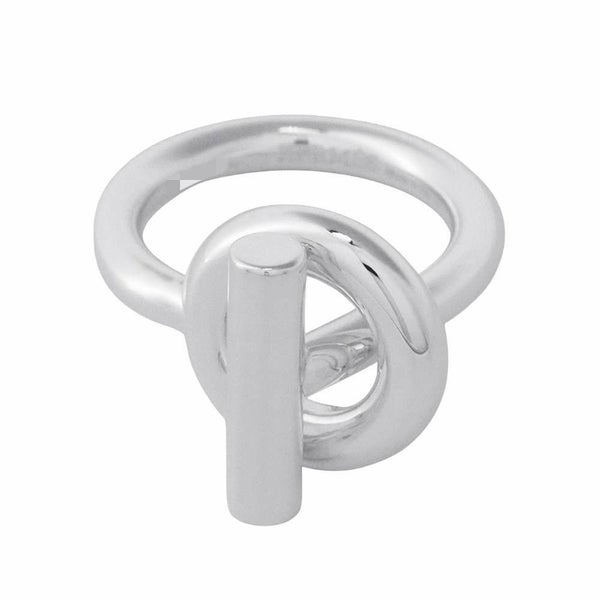 エルメス リング エシャペ MM SV925シルバー リングサイズ50 HERMES ジュエリー 指輪 Echapee