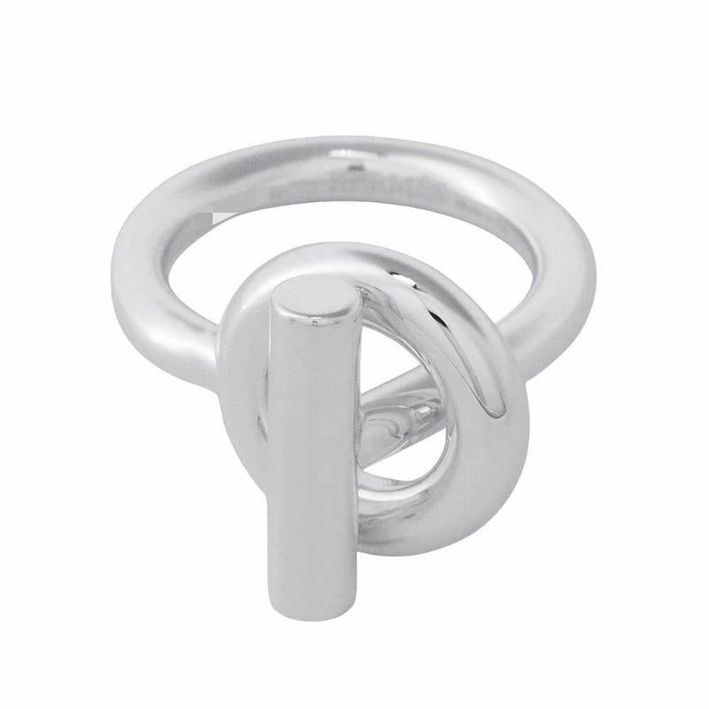 エルメス リング エシャペ MM SV925シルバー リングサイズ50 HERMES ジュエリー 指輪 Echapee