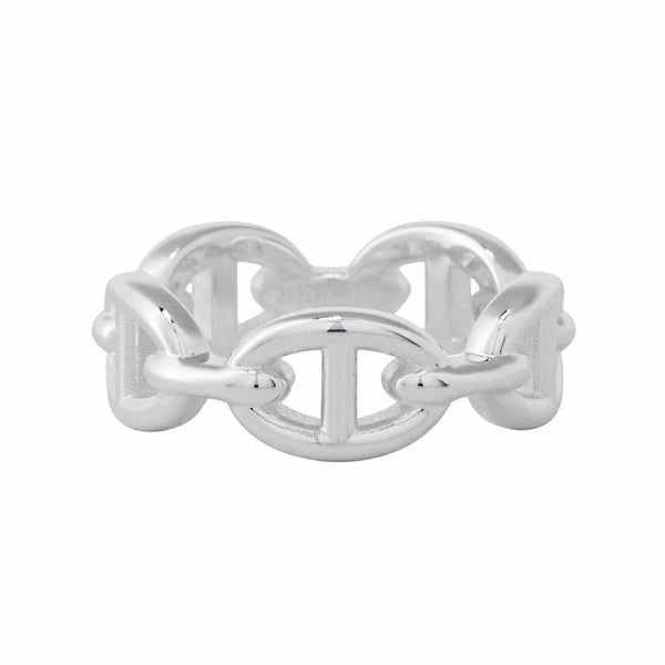 エルメス リング シェーヌダンクル アンシェネPM SV925シルバー リングサイズ54 HERMES 指輪 ジュエリー