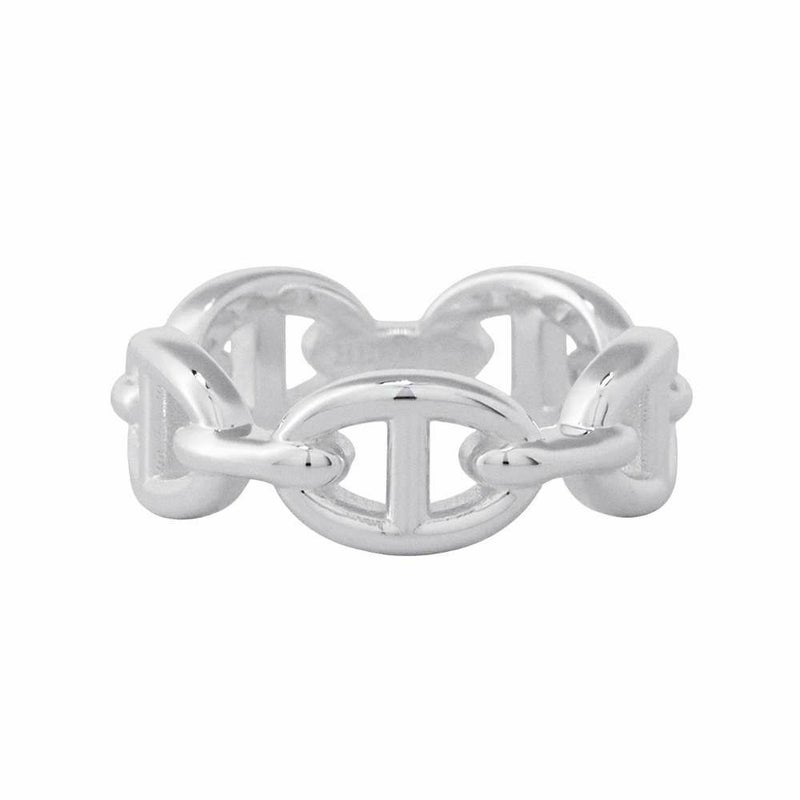 エルメス リング シェーヌダンクル アンシェネPM SV925シルバー リングサイズ54 HERMES 指輪 ジュエリー