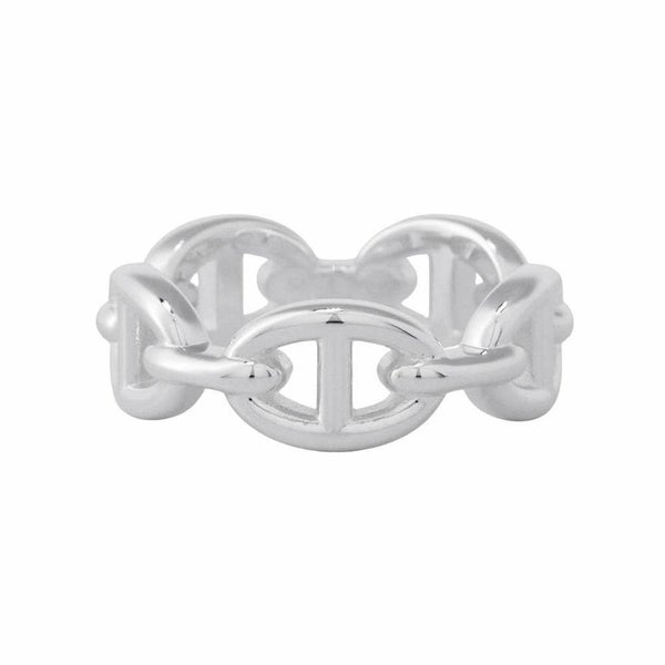 エルメス リング シェーヌダンクル アンシェネPM SV925シルバー リングサイズ54 HERMES 指輪 ジュエリー