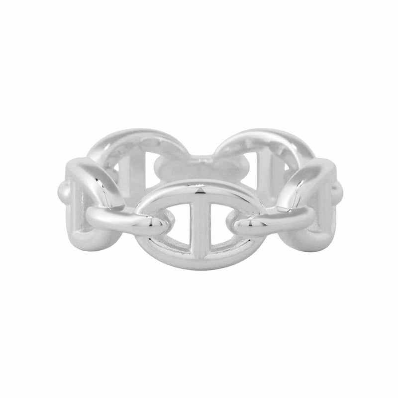 エルメス リング シェーヌダンクル アンシェネPM SV925シルバー リングサイズ54 HERMES 指輪 ジュエリー