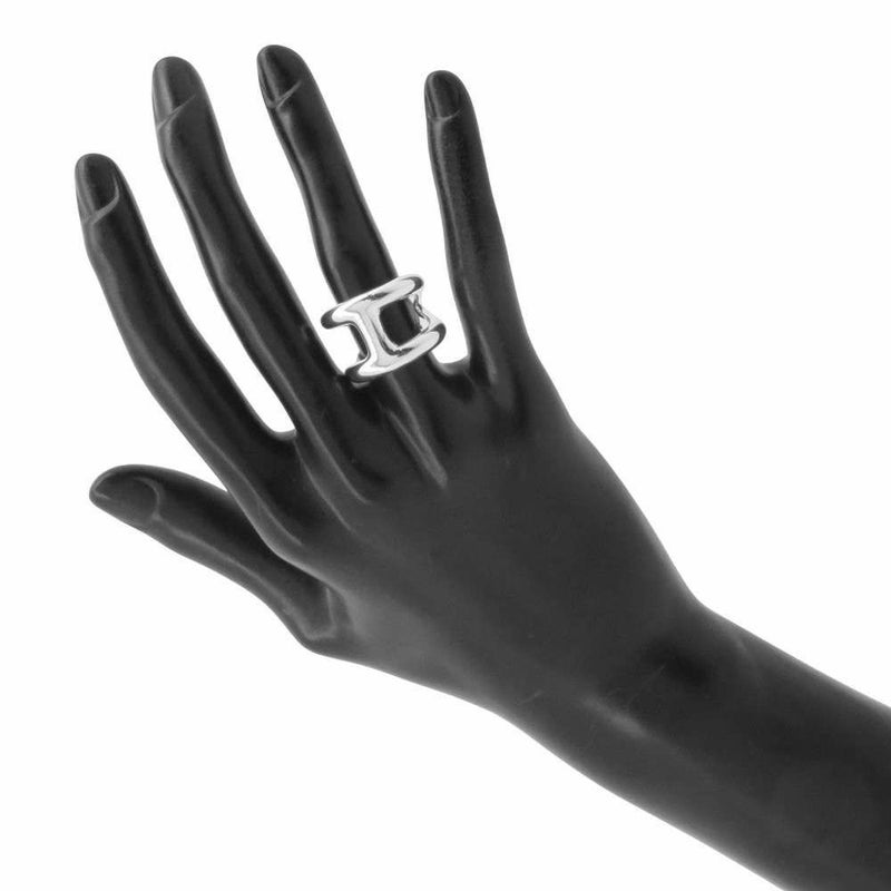 エルメス リング オスモズGM Osmose SV925シルバー リングサイズ49 HERMES ジュエリー 指輪