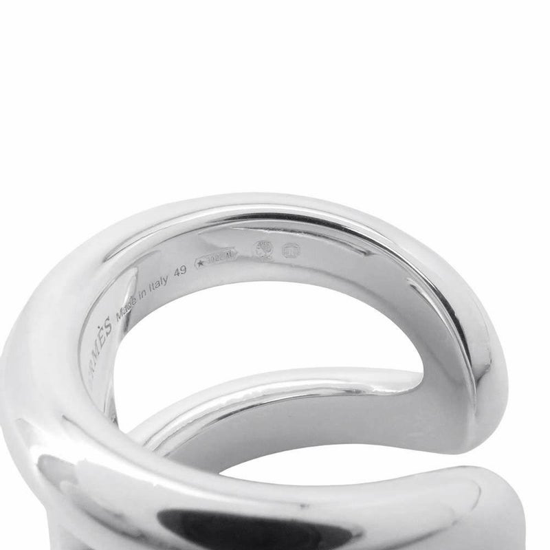 エルメス リング オスモズGM Osmose SV925シルバー リングサイズ49 HERMES ジュエリー 指輪