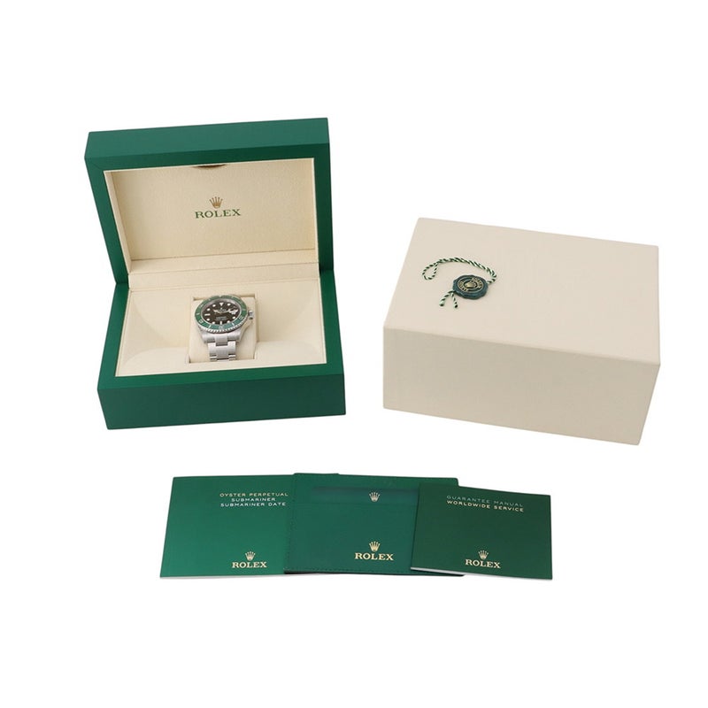 ロレックス サブマリーナ デイト ランダムシリアル ルーレット 126610LV ROLEX 腕時計 ウォッチ 黒文字盤