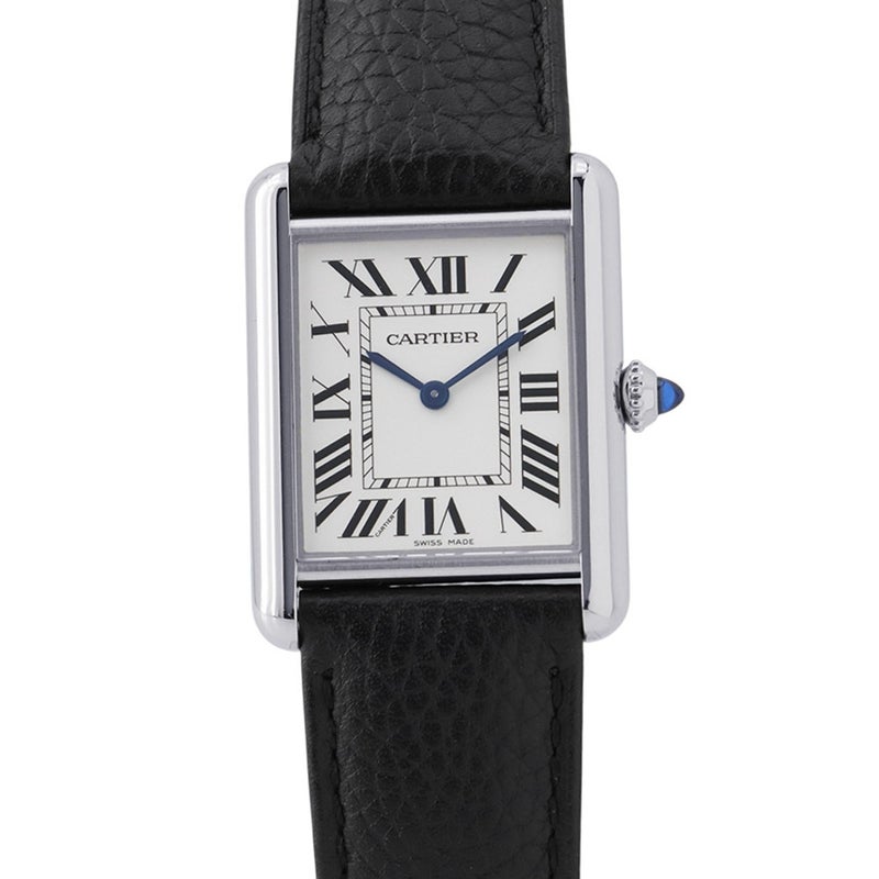カルティエ タンク マスト ドゥ カルティエ ウォッチ LM WSTA0041 Cartier 腕時計 シルバー文字盤