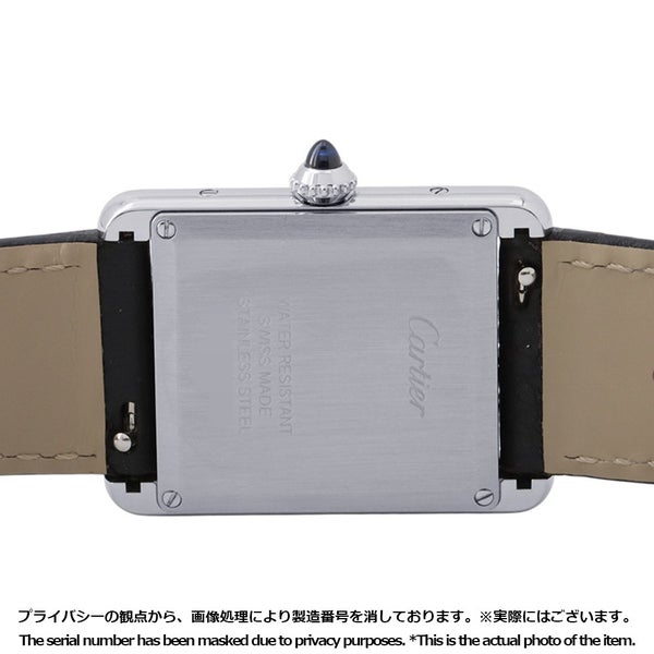 カルティエ タンク マスト ドゥ カルティエ ウォッチ LM WSTA0041 Cartier 腕時計 シルバー文字盤