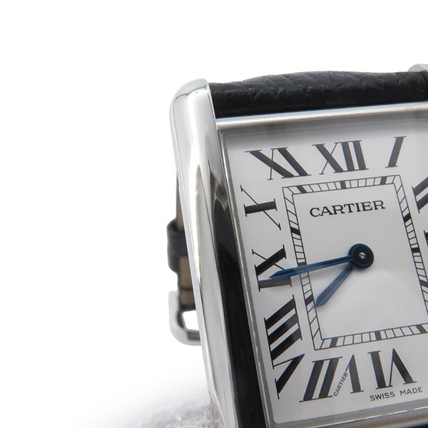 カルティエ タンク マスト ドゥ カルティエ ウォッチ LM WSTA0041 Cartier 腕時計 シルバー文字盤