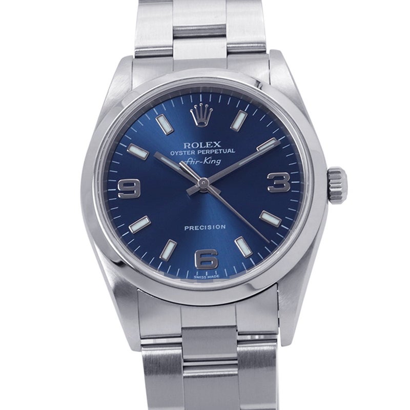 ロレックス エアキング Y番 14000M ROLEX 腕時計 ウォッチ ブルー文字盤