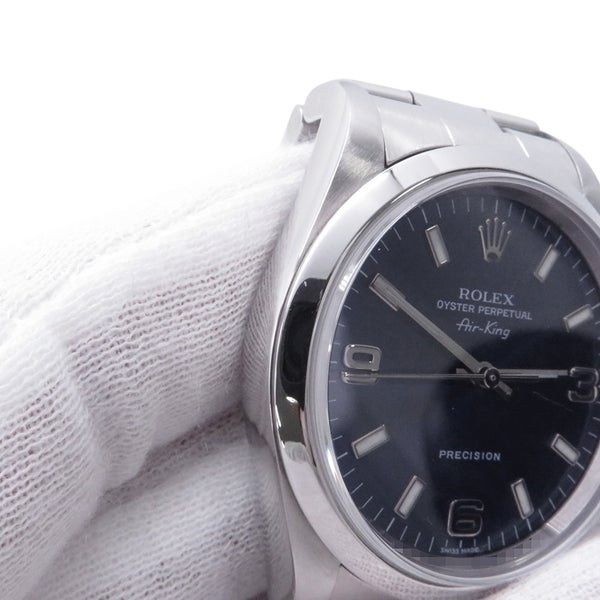 ロレックス エアキング Y番 14000M ROLEX 腕時計 ウォッチ ブルー文字盤