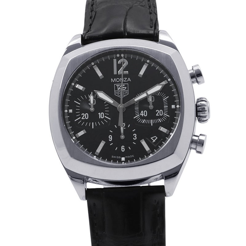 タグホイヤー モンツァ クロノグラフ CR2113-0 TAG Heuer 腕時計 ウォッチ 黒文字盤