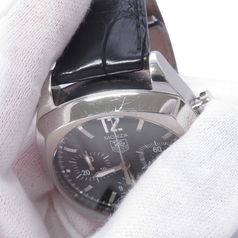 タグホイヤー モンツァ クロノグラフ CR2113-0 TAG Heuer 腕時計 ウォッチ 黒文字盤