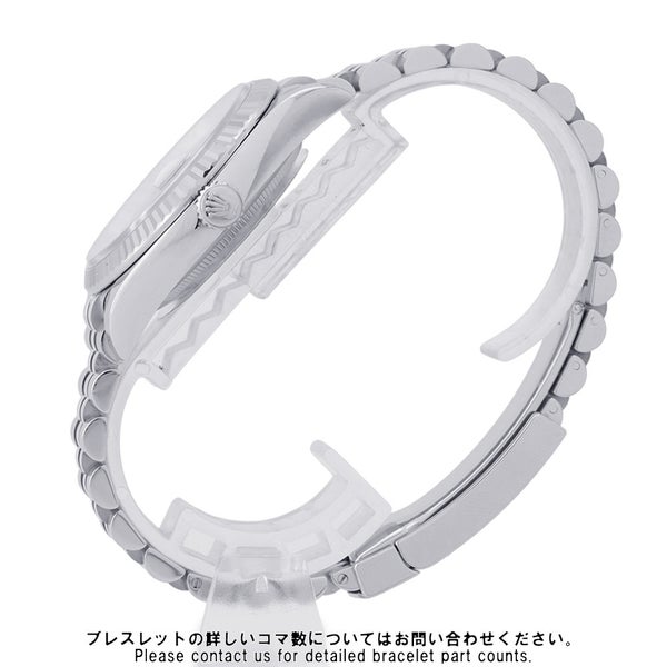 ロレックス デイトジャスト36 SS/K18WG ランダムシリアル ルーレット 126234 ROLEX 腕時計 スレート文字盤 ローマン