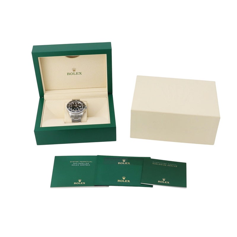 ロレックス シードゥエラー ランダムシリアル ルーレット 126600 ROLEX 腕時計 黒文字盤