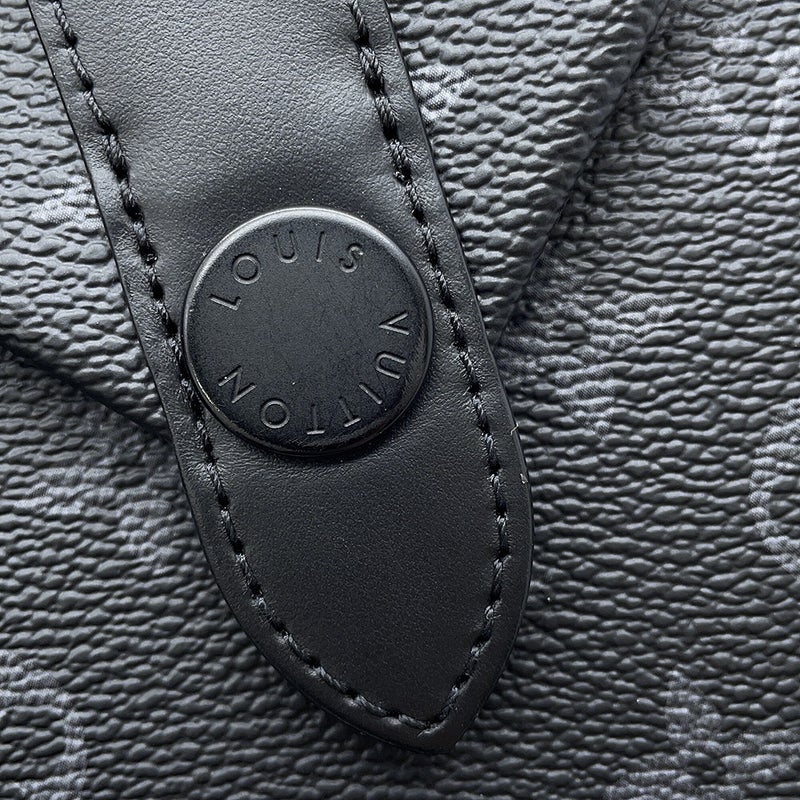 ルイヴィトン ショルダーバッグ モノグラム・エクリプス エンベロップ・ポーチ M11613 LOUIS VUITTON 黒 ブラック