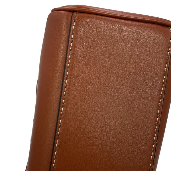 セリーヌ ハンドバッグ キュイルトリオンフ スモール ボストン スムースカーフレザー 113773 CELINE 2way ブラウン