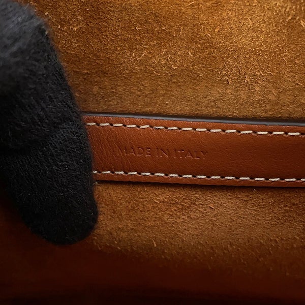 セリーヌ ハンドバッグ キュイルトリオンフ スモール ボストン スムースカーフレザー 113773 CELINE 2way ブラウン