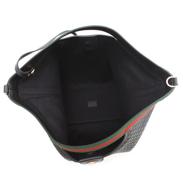 グッチ トートバッグ オフィディア マイクログッチシマ ジリオ ラージトート 日本限定 865452 GUCCI 2way 黒