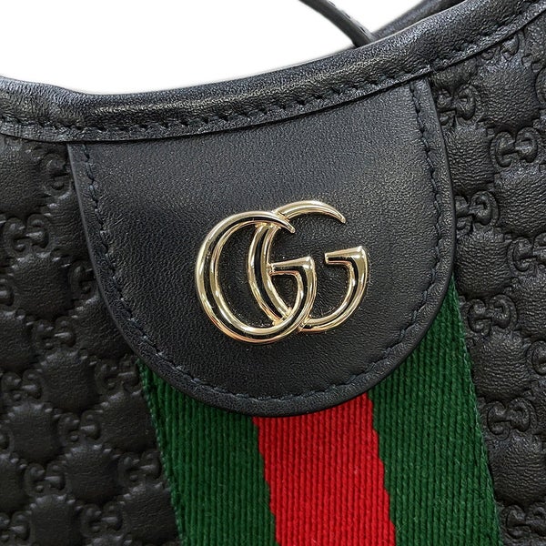 グッチ トートバッグ オフィディア マイクログッチシマ ジリオ ラージトート 日本限定 865452 GUCCI 2way 黒