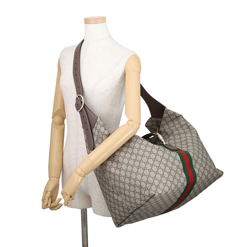 グッチ ショルダーバッグ GGスプリーム ジャッキー 1961 ミディアム レザー 758684 GUCCI