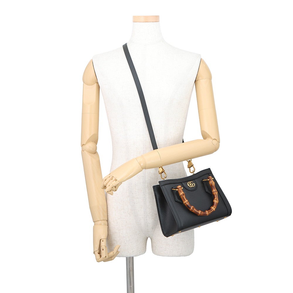 グッチ ハンドバッグ ダイアナ バンブー スモール レザー 702732 GUCCI