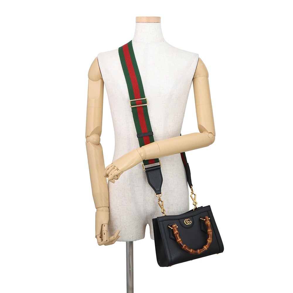 グッチ ハンドバッグ ダイアナ バンブー スモール レザー 702732 GUCCI