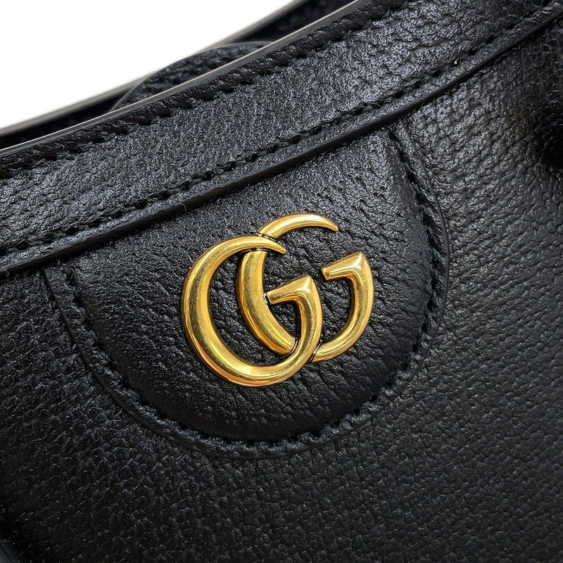 グッチ ハンドバッグ ダイアナ バンブー スモール レザー 702732 GUCCI 2way 黒