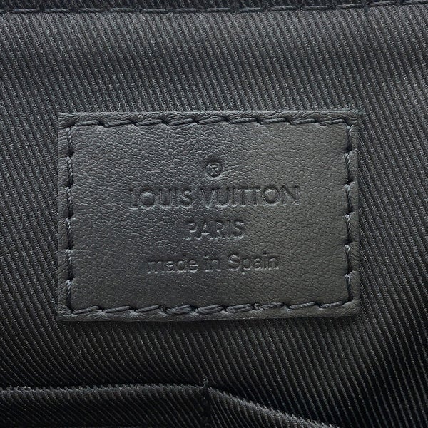 ルイヴィトン ショルダーバッグ グレインレザー テイクオフ・メッセンジャー M57080 LOUIS VUITTON ヴィトン 黒 ブラック