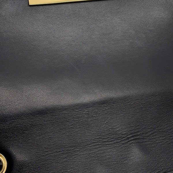 シャネル チェーンショルダーバッグ マトラッセ ココマーク ココロック ダブルチェーン CHANEL 黒