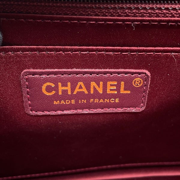 シャネル チェーンショルダーバッグ マトラッセ ココマーク ココロック ダブルチェーン CHANEL 黒