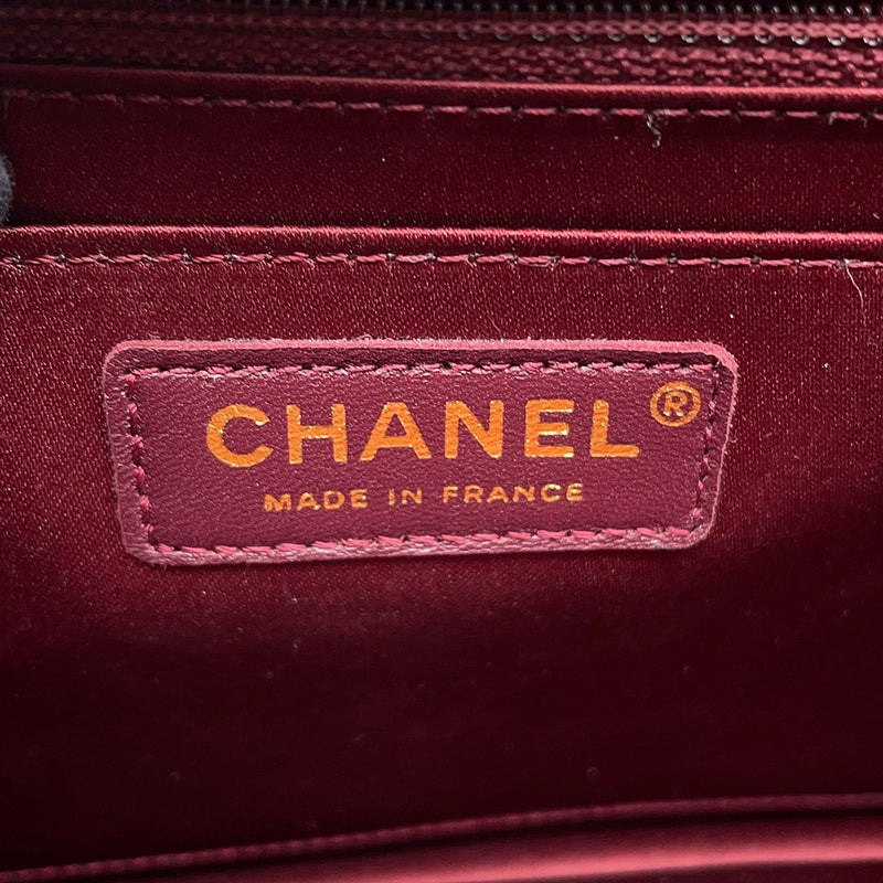 シャネル チェーンショルダーバッグ マトラッセ ココマーク ココロック ダブルチェーン CHANEL 黒