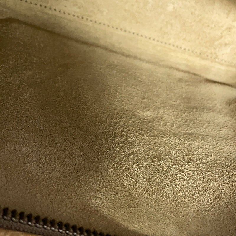 セリーヌ ハンドバッグ ラゲージ ナノショッパー レザー 189243 CELINE 2way ベージュ