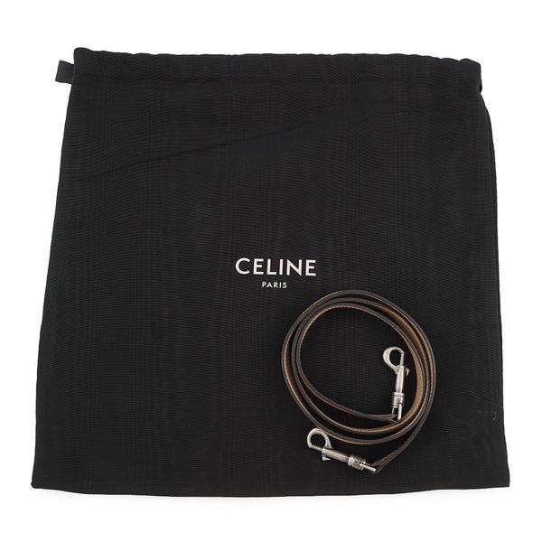 セリーヌ ハンドバッグ ラゲージ ナノショッパー レザー 189243 CELINE 2way ベージュ