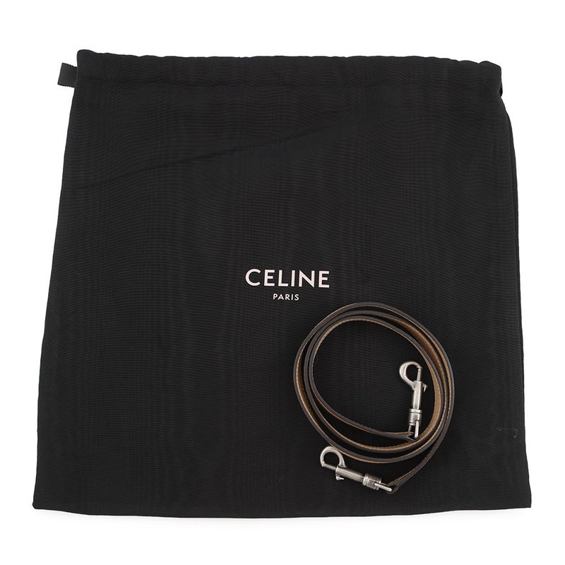 セリーヌ ハンドバッグ ラゲージ ナノショッパー レザー 189243 CELINE 2way ベージュ