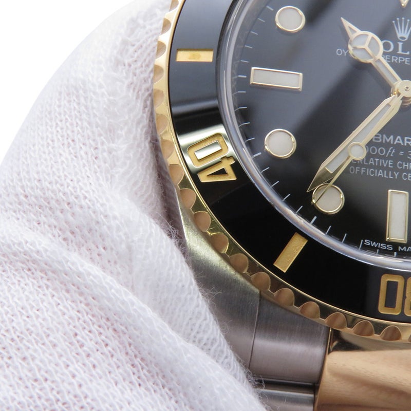 ロレックス サブマリーナ デイト コンビ SS/K18YGイエローゴールド ランダムシリアル 116613LN ROLEX 腕時計 ウォッチ 黒文字盤