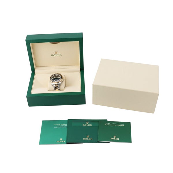 ロレックス サブマリーナ デイト コンビ SS/K18YGイエローゴールド ランダムシリアル 116613LN ROLEX 腕時計 ウォッチ 黒文字盤