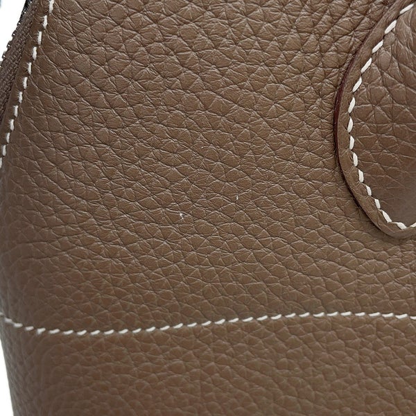 エルメス ハンドバッグ ボリード31 エトゥープ/シルバー金具 トリヨンクレマンス Z刻印 HERMES Bolide 2wayショルダーバッグ