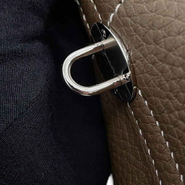 エルメス ハンドバッグ ボリード31 エトゥープ/シルバー金具 トリヨンクレマンス Z刻印 HERMES Bolide 2wayショルダーバッグ