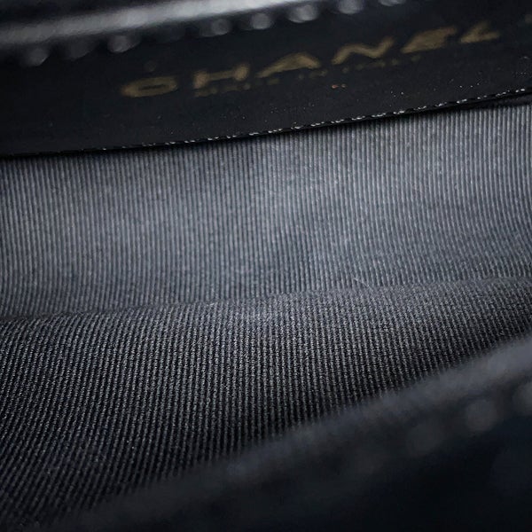 シャネル チェーンショルダーバッグ マトラッセ ミニフラップ ココマーク ラムスキン AS4862 CHANEL バッグ 黒